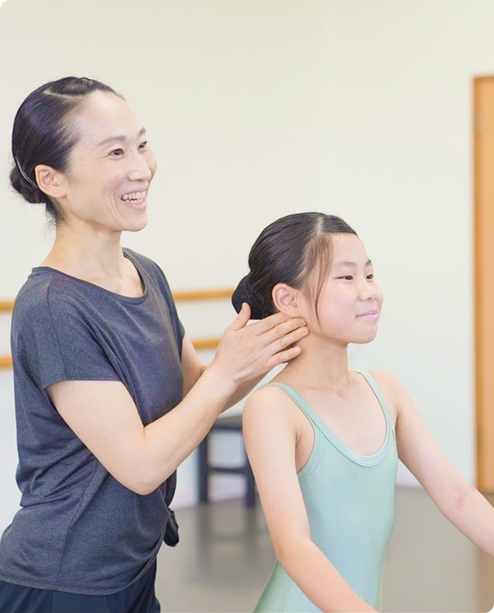 代表講師と生徒のレッスン風景